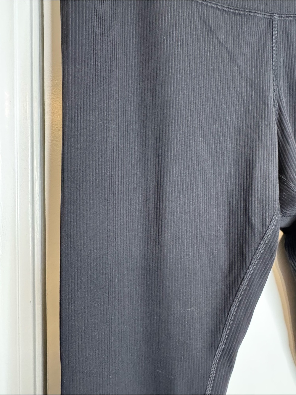Lululemon Ribbed Knit High Rise Leggings - Picture 3 of 6